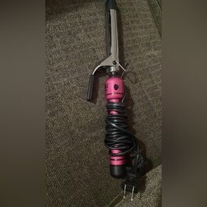 Pink Hair Curling Iron - Women's Styling Tool